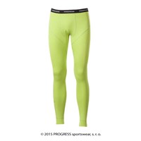 E SDN mens bamboo tights black/Lt.green sew.