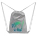 CINCH BAG FLORBALL sportovní vak hell grau