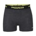 MW SKN 170 die funktionellen Merino Herren-Boxershorts schwarz melange