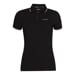 CASA das Bambus-Poloshirt für Damen schwarz