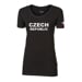 FUN T-SHIRT CZECH LADY dámske bambusové tričko čierna
