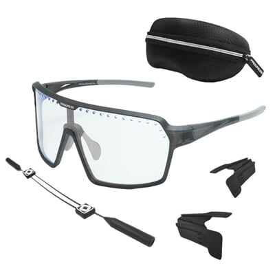 schwarz matt/grau