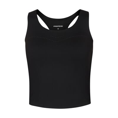 ZORA TANK TOP der Sport-Tanktop für Damen schwarz