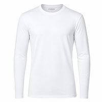 BAMBOO LS ORIGINAL  men's T-shirt  white