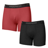 CC SKN 2-PACK set Herren Funktionsboxershorts anthracite + Terrakotta