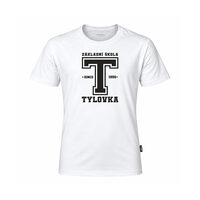 Weißes Bambus-T-Shirt für Kinder der J.K.TYLA Grundschule weiß A