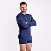 E SKN die Herren-Boxershorts mit Bambus navy
