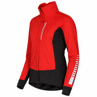 FOLGARIA die Fahrradjacke für Damen rot/schwarz