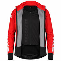 FOLGARIA die Fahrradjacke für Damen rot/schwarz