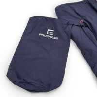 HESTIE Wendbare Damenjacke mit Merinowolle blackened blue/red violet