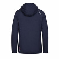 HESTIE Wendbare Damenjacke mit Merinowolle blackened blue/red violet