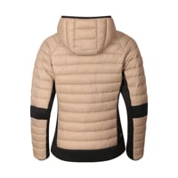 JANNU Damen Hybridjacke cappuccino/schwarz