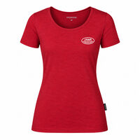 JAWA Bambus-T-Shirt burgundrot