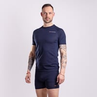 MA NKR 125 Herren Merino Kurzarmshirt blackened blue