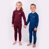 MB SDND die Funktionsunterwäsche für Kinder petrol/hellblau