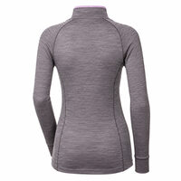 MB TRZ der Damen-Funktionsrollkragenpullover dunkelgrau/lavendel