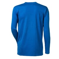 ORIGINAL LS MERINO das Herren T-shirt blaue melange