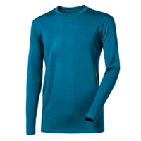ORIGINAL LS MERINO das Herren T-shirt petroleum melange