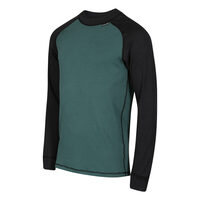 MS TDR Das Herren-Funktionsshirt schwarz (grau)/petroleum (blue)