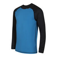MS TDR Das Herren-Funktionsshirt schwarz (grau)/petroleum (blue)