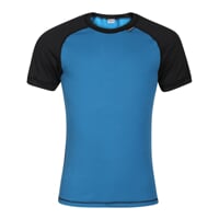MS TKR Das Herren-Funktionsshirt schwarz (grau)/petroleum (blau)