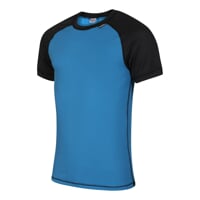 MS TKR Das Herren-Funktionsshirt schwarz (grau)/petroleum (blau)