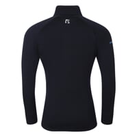 MT TRZ 250 pánský merino rolák s krátkým zipem černo-modrá