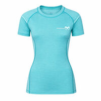 MW NKRZ 50OA womens merino short sleeve T-shirt mint melange