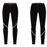 MW SDNZ die Merino Damen-Funktionsunterhosen schwarz melange