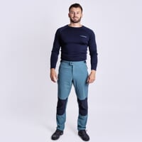 PROTREK MAN die Outdoorhose mit Merino petrol/blackened blue