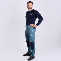 PROTREK MAN die Outdoorhose mit Merino petrol/blackened blue