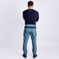 PROTREK MAN die Outdoorhose mit Merino petrol/blackened blue