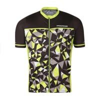 REPRESENT das Herren Radtrikot schwarz/lime