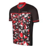 REPRESENT das Herren Radtrikot schwarz/rod