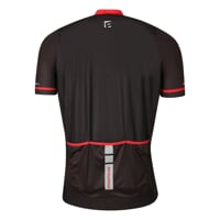 REPRESENT das Herren Radtrikot schwarz/rod