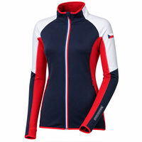 REPUBLICA der sportliche Damen-Kapuzenjacke blau/weiß/rot