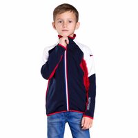 REPUBLICO KID sports CR jacket dt.blue/white/red