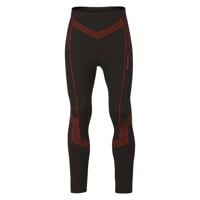 SEAMLESS-BAMBOO SET MEN Thermo-Unterwäsche-Set für Männer schwarz/orange