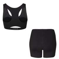 Set ZORA BRA + MINISHORTS schwarz
