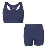 Set ZORA BRA + MINISHORTS blau