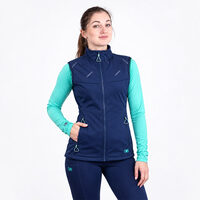 SHAGGA LADY die Damen-Hybrid-Reitweste navy