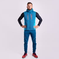 SNOWBULL die elastischen Herren-Winterhosen petrol blau