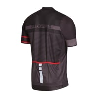 SOLAR das Full-Zip-Radtrikot schwarz