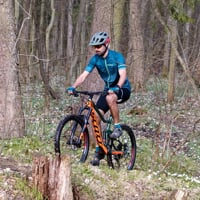 SOLAR das Full-Zip-Radtrikot schwarz