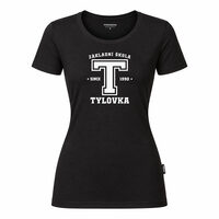 T-Shirt Damen Bambus schwarz ZŠ J.K.TYLA schwarz A