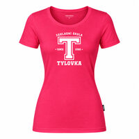 T-Shirt Damen blau ZŠ J.K.TYLA pink A