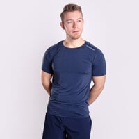TECHNIC das Sport-T-Shirt dk.blau melange