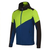 TERRITORY HOODY die Herren-Jacke schwarz/hellblau/dunkelblau