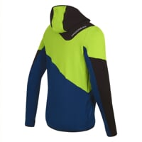 TERRITORY HOODY die Herren-Jacke schwarz/hellblau/dunkelblau