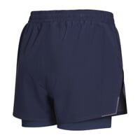TIGA SHORTS dámské běžecké šortky 2v1 blau
